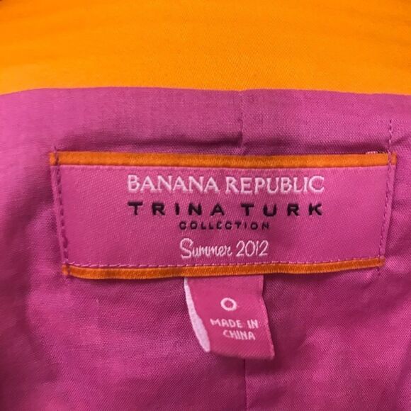 Trina Turk collection bright patterned dress size 0 - Picture 7 of 7